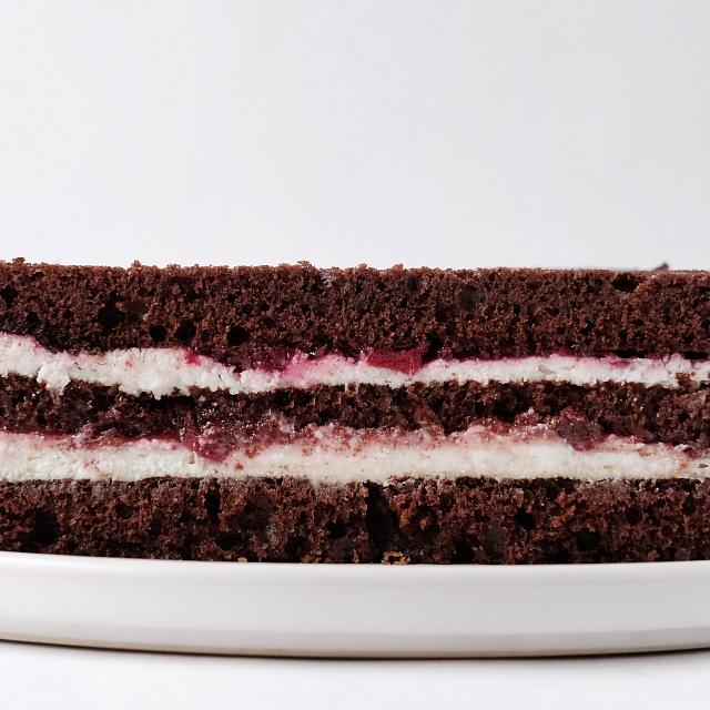 Творожная с вишней